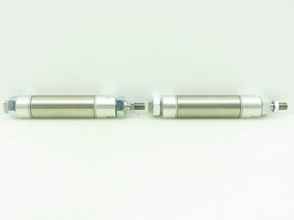 SMC NCME125-0200C Pneumatic Double Acting Air Clinder 1-1/4"Bore 2"Str LOT OF 2