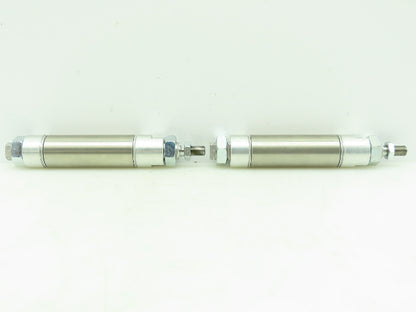 SMC NCME125-0200C Pneumatic Double Acting Air Clinder 1-1/4"Bore 2"Str LOT OF 2