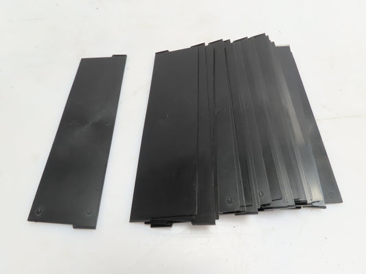 Akro-Mils 40170 40-170 Black Plastic Bin Divider 10.5" x 2.9" LOT OF 24