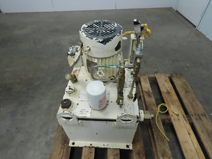 18 Gallon 1.5 Hp Hydraulic Power Unit With Rexroth Pump