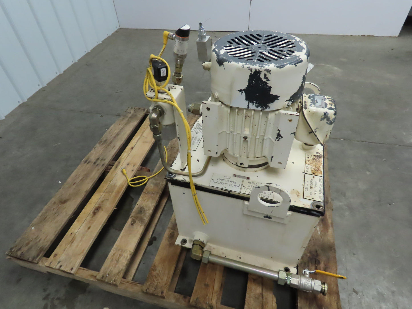 18 Gallon 1.5 Hp Hydraulic Power Unit With Rexroth Pump