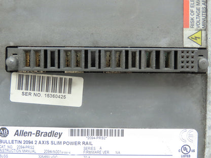 Allen Bradley 2094-PRS2 Series A 2 Axis Slim Power Rail Ground Ribbon