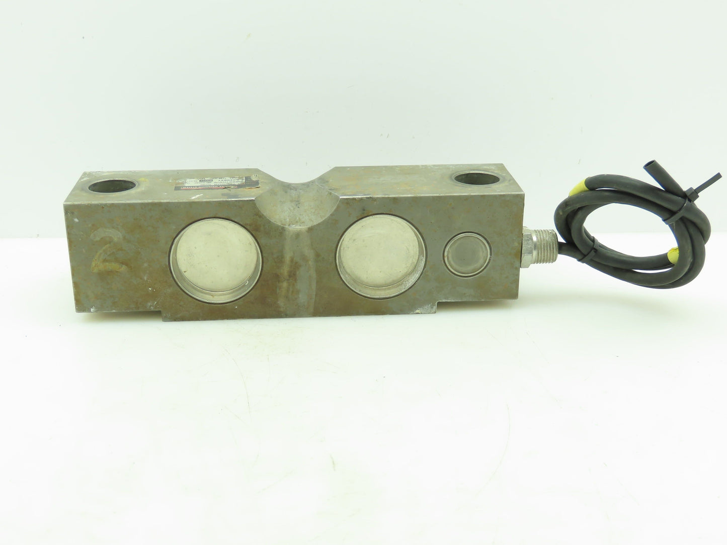 Rice Lake RL75060S-50K Stainless Steel Double-Ended Beam Load Cell 50,000 Lbs.