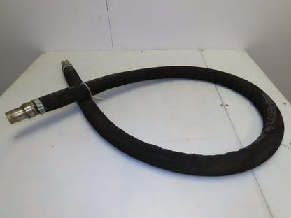 Flexible Connector Stainless Braided Hose 1-1/4x1-1/4" Male NPT Ends 96" Length