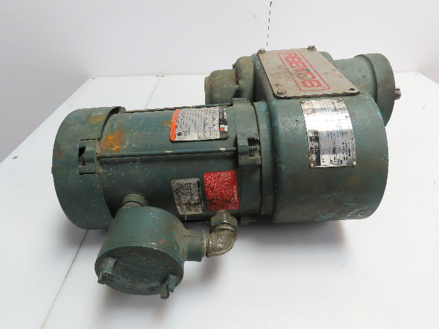 Reeves Adjustable Speed Drive 5:1 Reducer 1Hp 480V Reliance Motor *Incomplete*