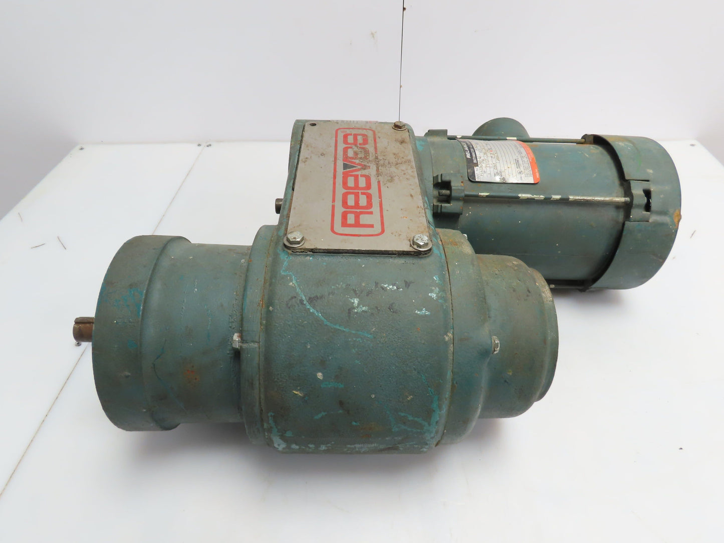 Reeves Adjustable Speed Drive 5:1 Reducer 1Hp 480V Reliance Motor *Incomplete*