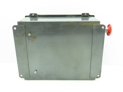 Hoffman A-1210CH/SPL Electrical Enclosure 12"x10"x5" w/Two 4 Amp Motor Starters