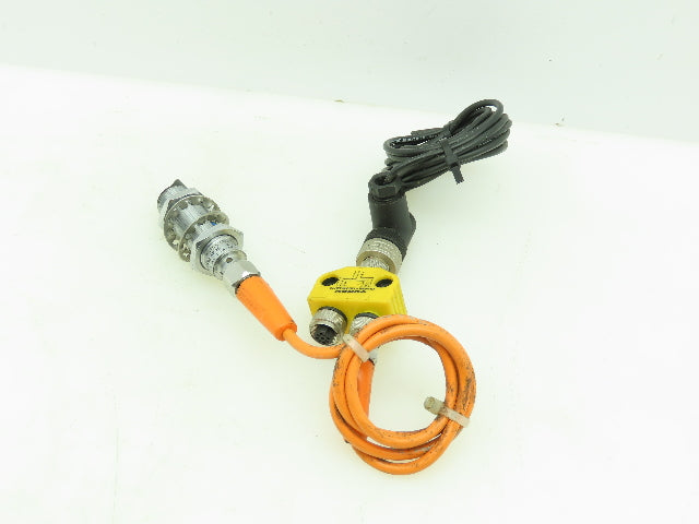 Automation Direct C18BAP2E Photoelectric Sensor 10-36VDC With Cable and Splitter