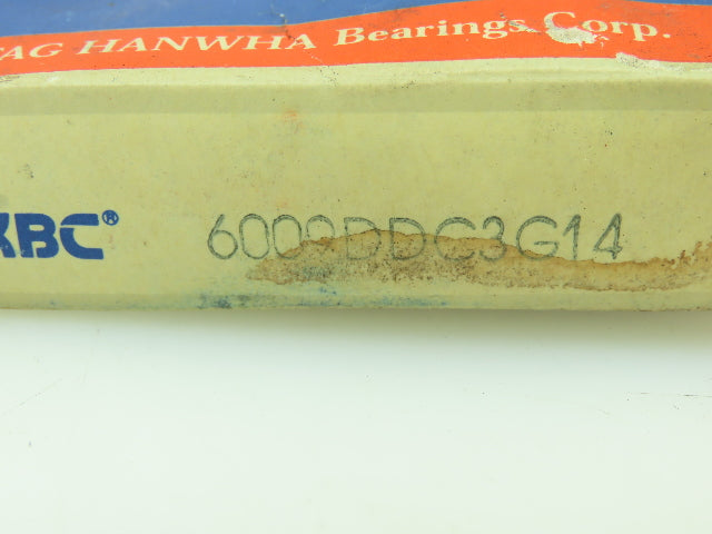 KBC 6009DDC3G14 Ball Bearing 45mm ID Bore 75mm OD 16mm Width 6009D LOT OF 3