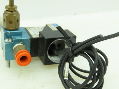 Mac 35A-AAA-DFFA-1CM Pneumatic Valve 24VDC Coil 1/8" NPT Ports