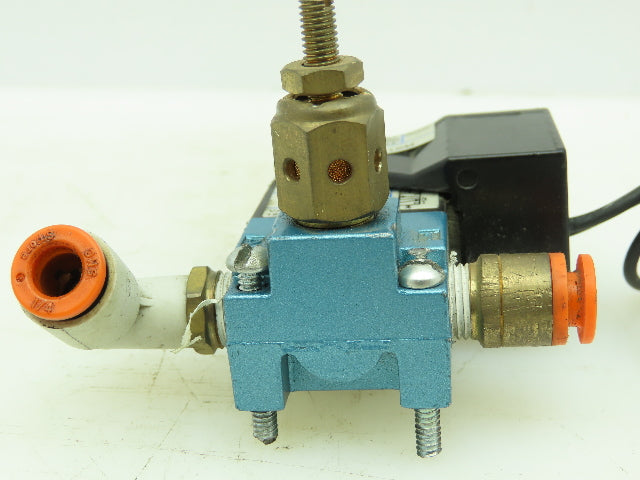 Mac 35A-AAA-DFFA-1CM Pneumatic Valve 24VDC Coil 1/8" NPT Ports