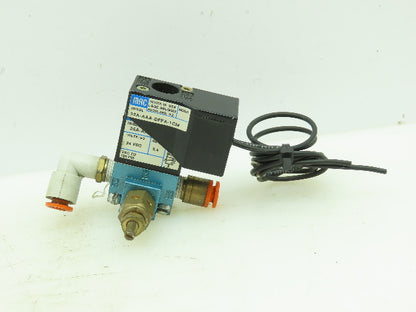 Mac 35A-AAA-DFFA-1CM Pneumatic Valve 24VDC Coil 1/8" NPT Ports