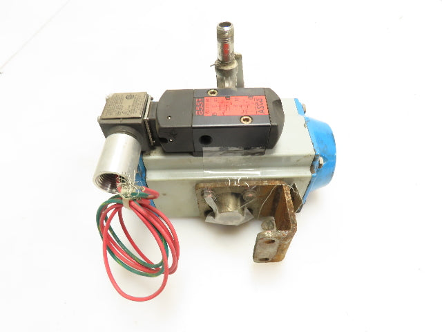 Jamesbury VPVL200 SR4/5 B Pneumatic Valve Actuator 116 PSI 120V Spring Return