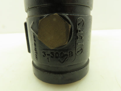 Jamesbury ER-12-01-M 3" Grooved Butterfly Valve Electric Actuator 120V