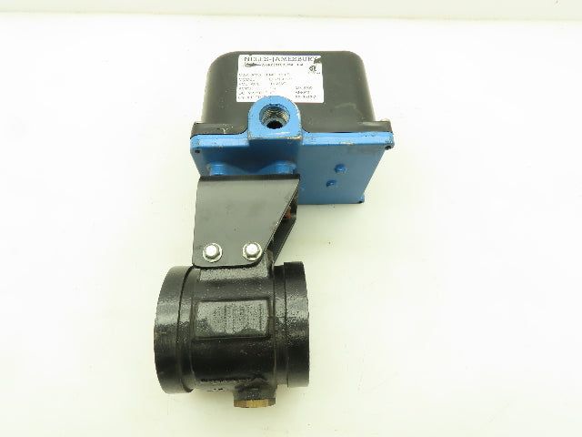 Jamesbury ER-12-01-M 3" Grooved Butterfly Valve Electric Actuator 120V