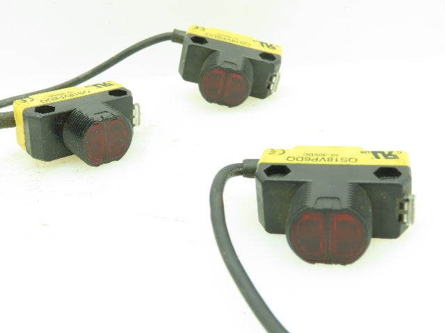 Banner QS18VP6DQ Photo-Electric Sensor 450mm Diffuse Range 10-30VDC LOT OF 3