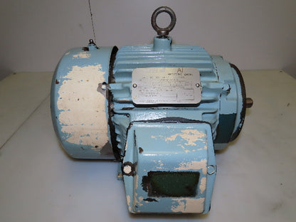 Reliance Electric 01UBZ56453 C 1 TX 3/4 HP .75 Cont. Duty Motor 1165 RPM 480V 3Ø