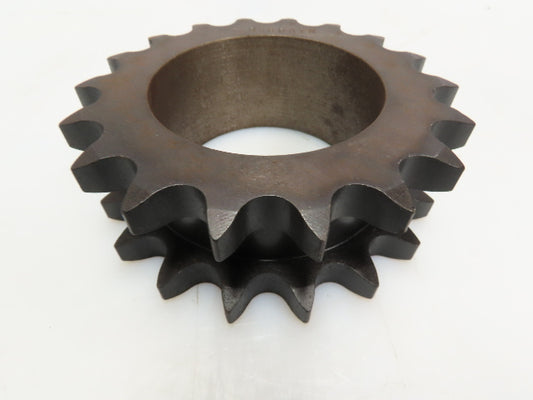 Martin DS80A18 Double Single #80 Roller Chain Sprocket 18T 1" Pitch 3.75" Bore