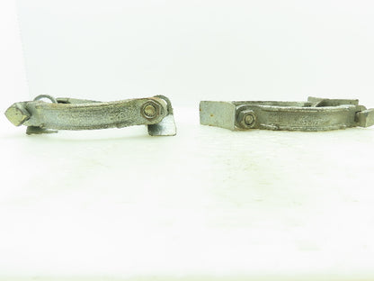 Dixon V & C 525 Plated Iron Hose Clamp w/Saddles 5-1/4"Diameter LOT OF 2