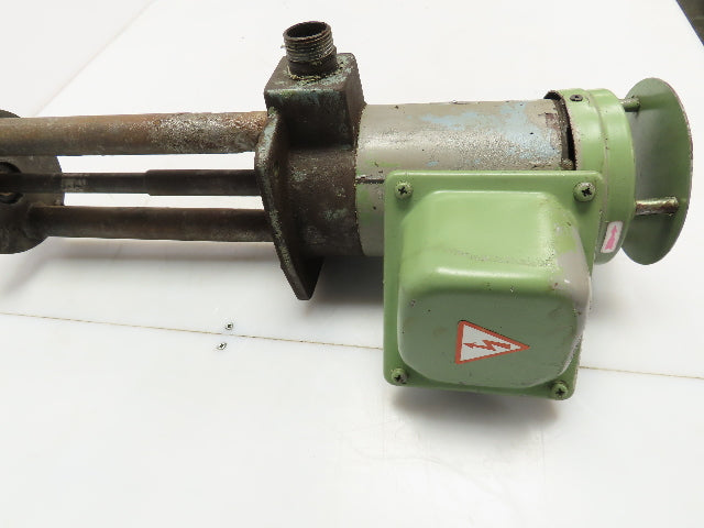 Yaskawa YFPC-40DJ Coolant Pump 0.4kw 220VAC Cont. Duty 1" NPT Port