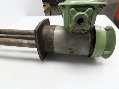 Yaskawa YFPC-40DJ Coolant Pump 0.4kw 220VAC Cont. Duty 1" NPT Port