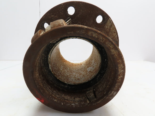 PF40C Steel Cam & Groove Fitting 4" Coupler x 4" Pipe Flange CamLock