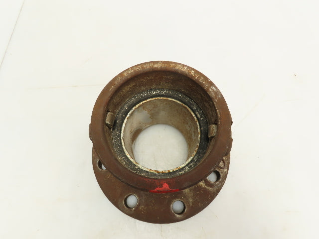 PF40C Steel Cam & Groove Fitting 4" Coupler x 4" Pipe Flange CamLock