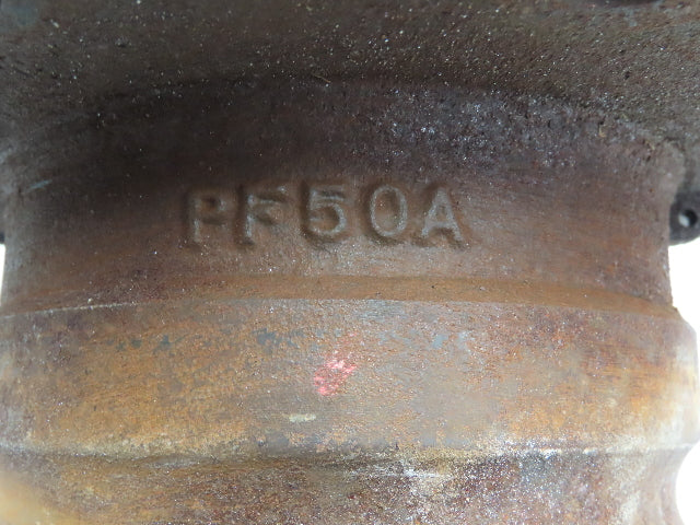 PF50A Cam & Groove Fitting 5" Adapter x 5" Pipe Flange CamLock Ductile Iron