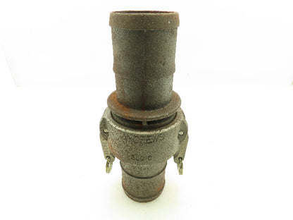 Dixon 300-C / 300-E Steel CamLock Cam & Groove 3" Coupler/Adapter x Hose Shank