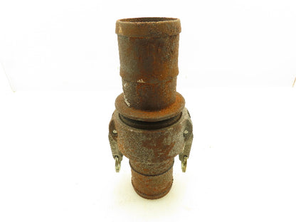 Dixon 300-C / 300-E Steel CamLock Cam & Groove 3" Coupler/Adapter x Hose Shank