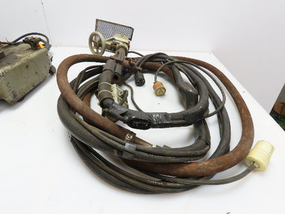 Arcair A-track Gouging Torch & Tractor 120V 1/4 Carbon Rods Vintage Welding