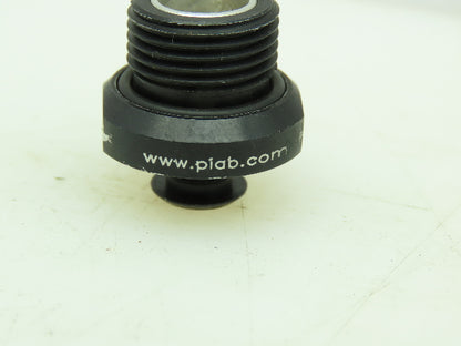 Piab G-Thread 3/8"Male Fitting 7.55mm OD w/Mesh Filter For Suction Cup LOT OF 7