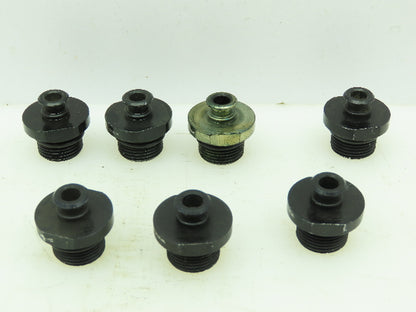Piab G-Thread 3/8"Male Fitting 7.55mm OD w/Mesh Filter For Suction Cup LOT OF 7
