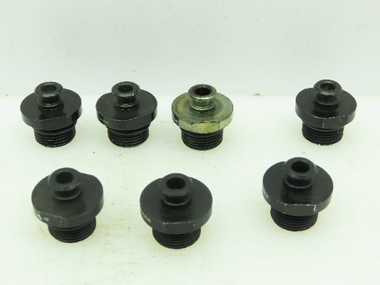 Piab G-Thread 3/8"Male Fitting 7.55mm OD w/Mesh Filter For Suction Cup LOT OF 7
