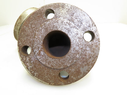 Glover 2" Cast Steel 90° Elbow #150 Flange Pipe Fitting 4-Bolt