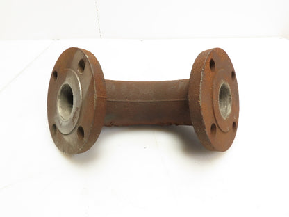 2" Cast Steel 90° Elbow #150 Flange Pipe Fitting 4-Bolt