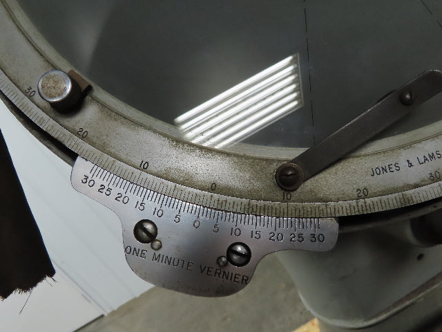 Jones & Lamson Pedestal Optical Comparator and Measuring Machine