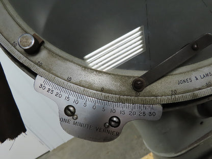 Jones & Lamson Pedestal Optical Comparator and Measuring Machine