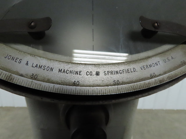Jones & Lamson Pedestal Optical Comparator and Measuring Machine