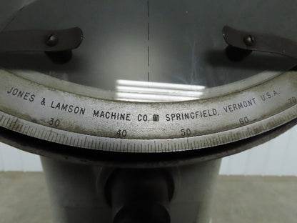 Jones & Lamson Pedestal Optical Comparator and Measuring Machine