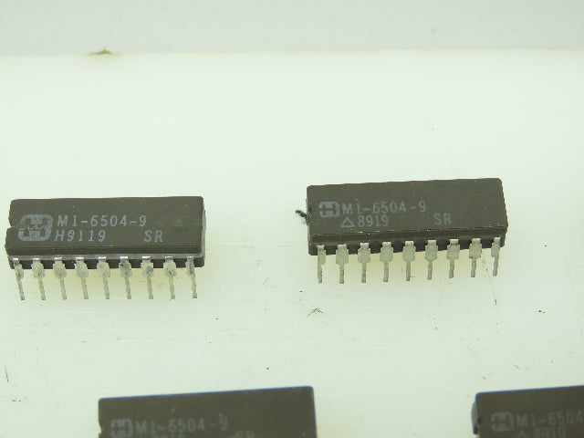Harris Corp M1-6504-9 Semiconductor Integrated Circuit 18-Pin LOT OF 5