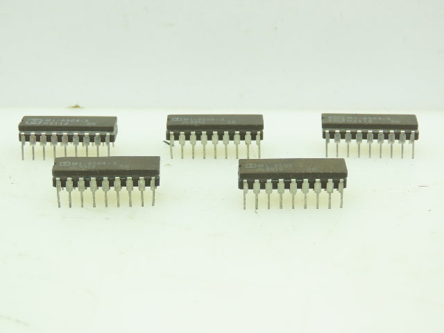 Harris Corp M1-6504-9 Semiconductor Integrated Circuit 18-Pin LOT OF 5