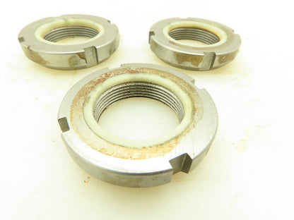 Applied SN06 0.240" Slot x 1.375"OD 1026 Grade Steel Self Locking Lock Nut 3pc