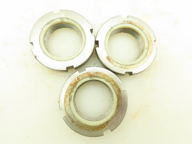 Applied SN06 0.240" Slot x 1.375"OD 1026 Grade Steel Self Locking Lock Nut 3pc