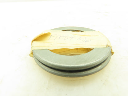 FTP2436 1.500"Bore x 2.125"OD x 0.13"L PTFE Steel Back Thrust Bearing Lot of 2