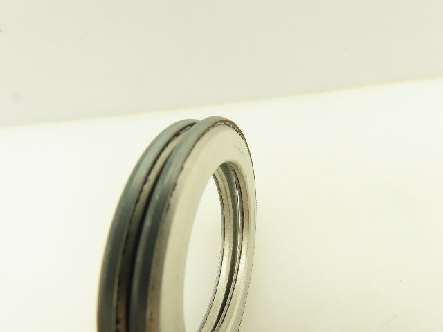 FTP2436 1.500"Bore x 2.125"OD x 0.13"L PTFE Steel Back Thrust Bearing Lot of 2