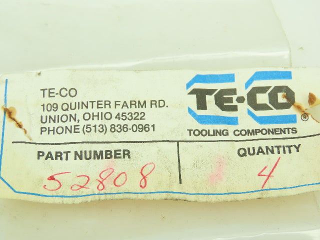 TE-CO 52808 Ball Plungers Imperial Steel Body S.S. Ball 5/16-18 Thread LOT OF 4