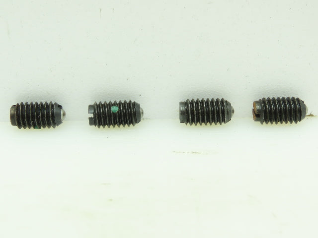TE-CO 52808 Ball Plungers Imperial Steel Body S.S. Ball 5/16-18 Thread LOT OF 4