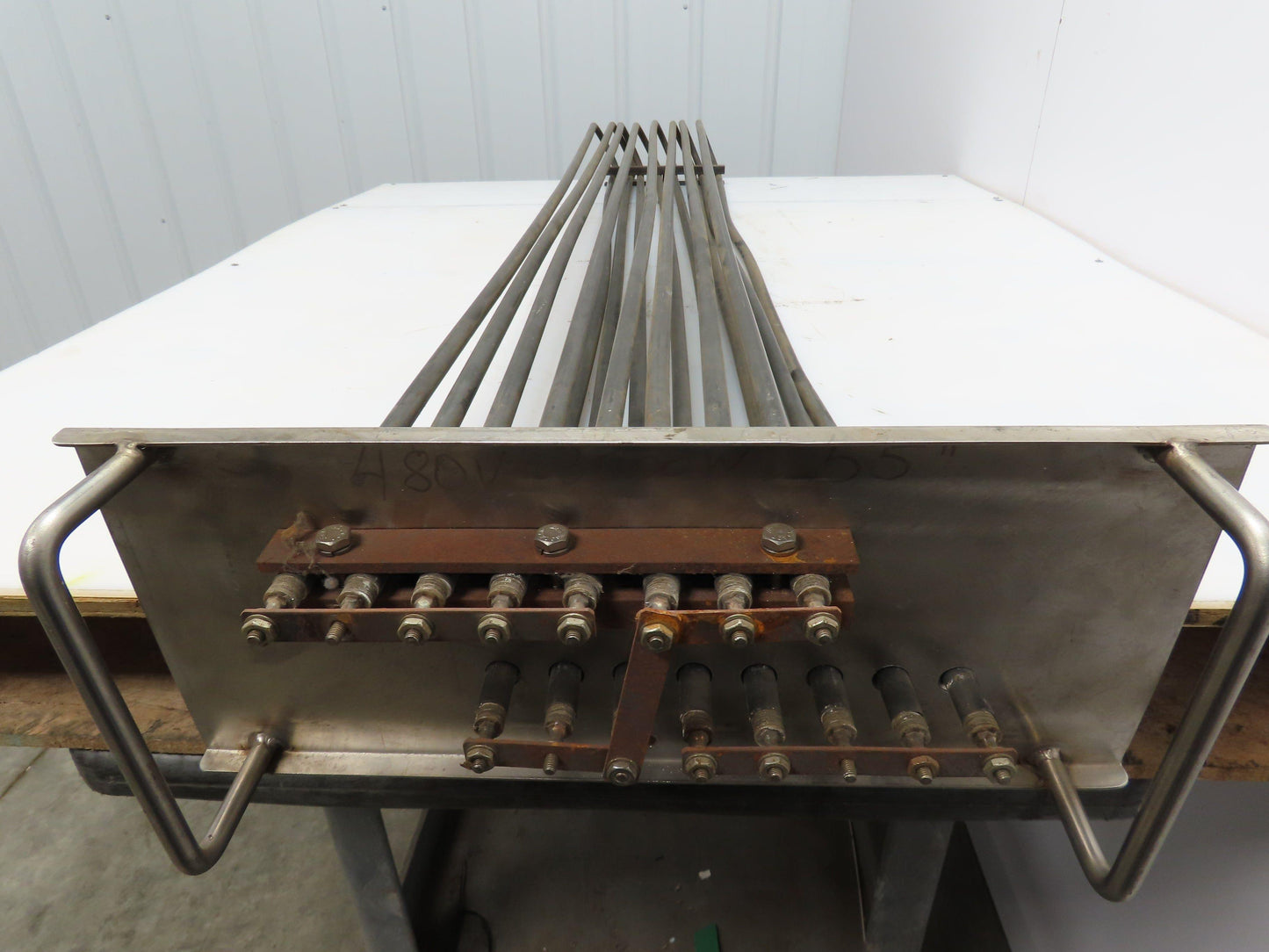 Watlow 23300114 Tube Heater Element 3PH 480V 24000W (8) 3000W Coils 55"