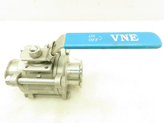 VNE 139GH1 2" 1000WOG Stainless Sanitary Tri-clamp Ball Valve DN50